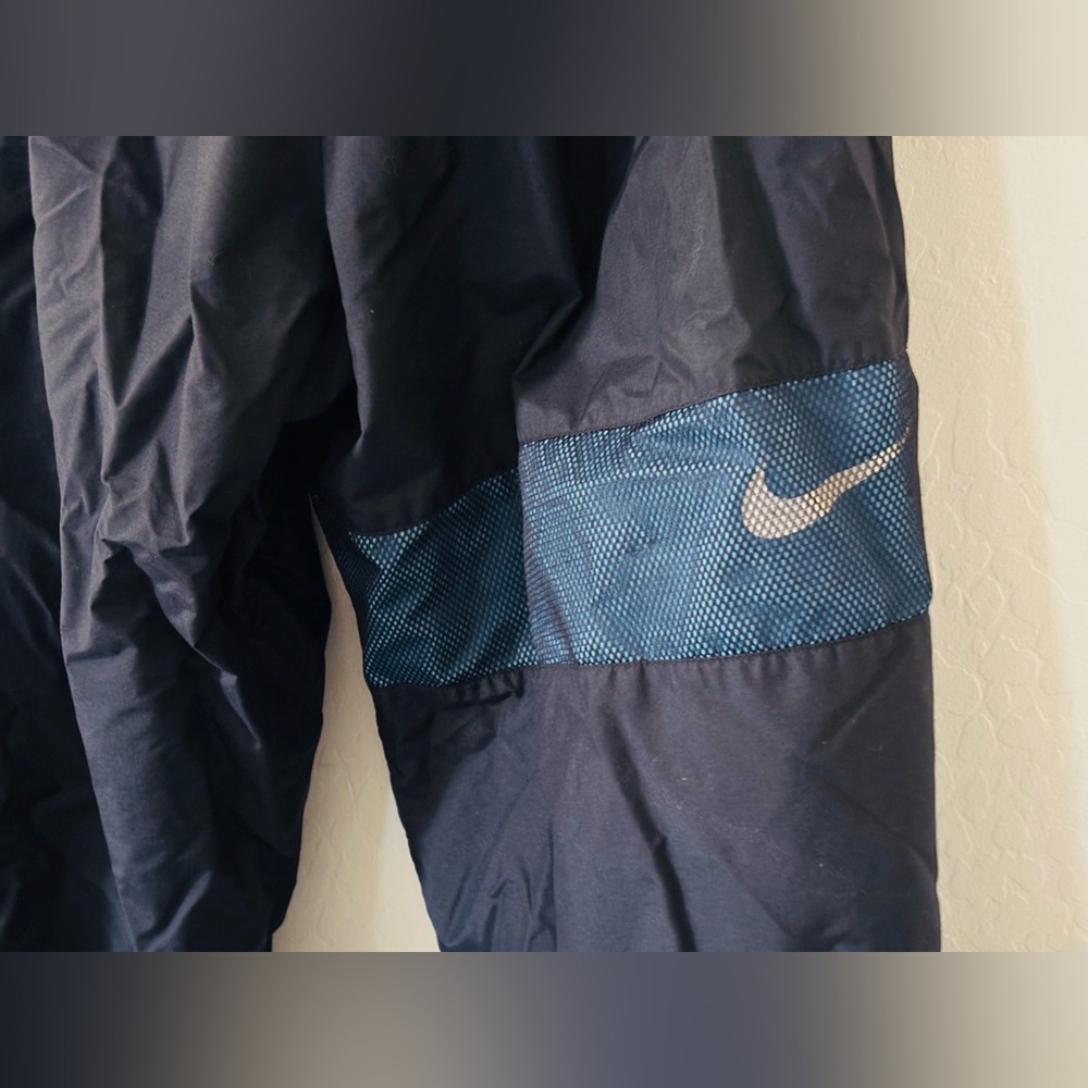 Nike Black Pants with Blue Detail - Picture 2 of 6